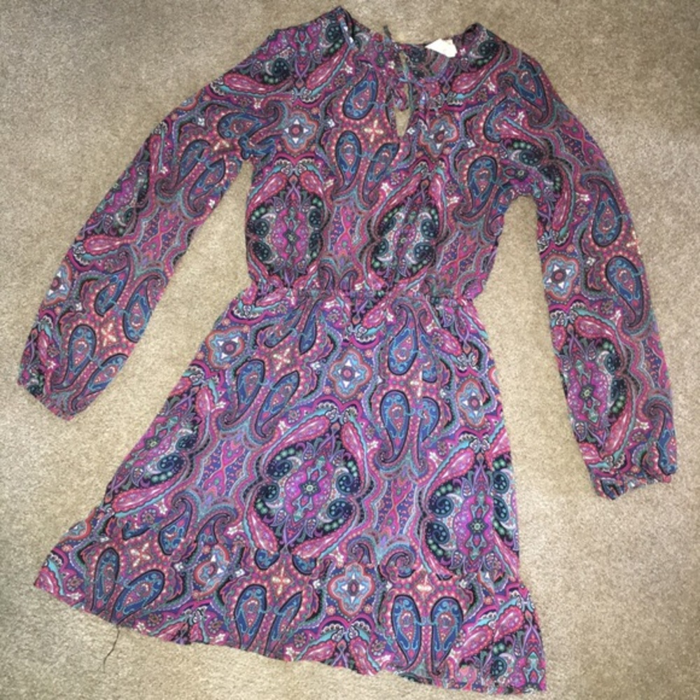 Paisley Flowy Dress